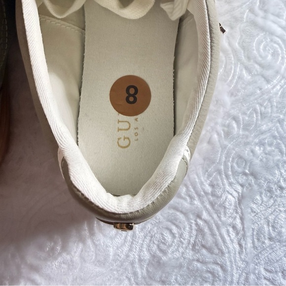 GUESS Green Suede Sneakers Women’s Size 8 NWT - Picture 6 of 10